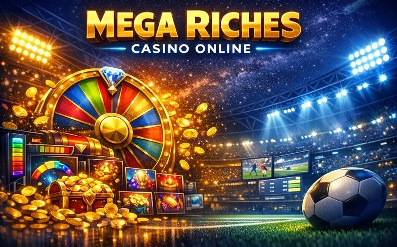 Mega Riches mobile casino on smartphone