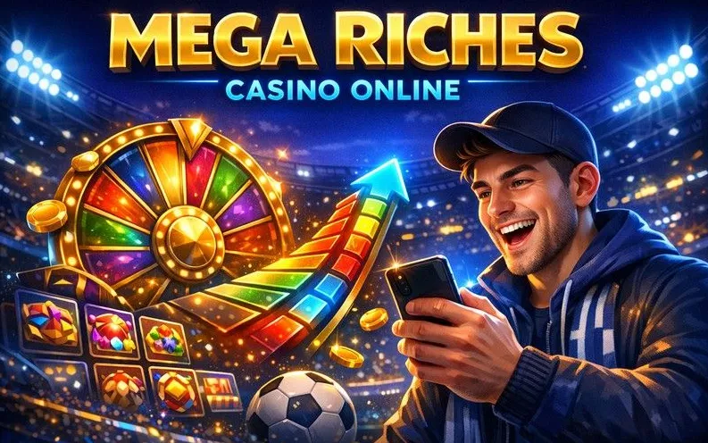 Mega Riches sports betting banner