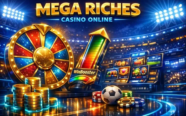 Mega Riches bonus and promotions banner