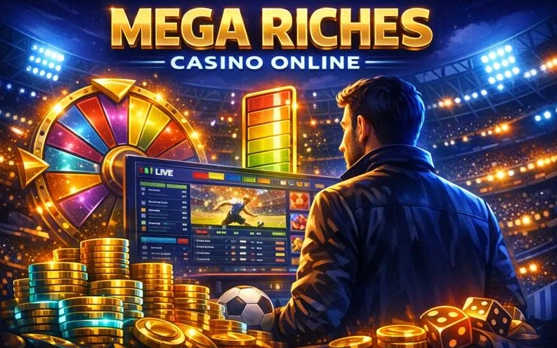 Mega Riches deposit page banner