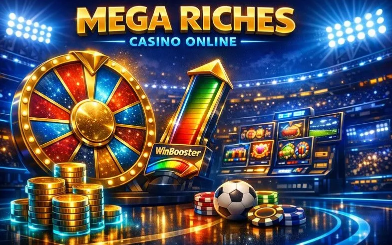 Mega Riches Casino home hero banner